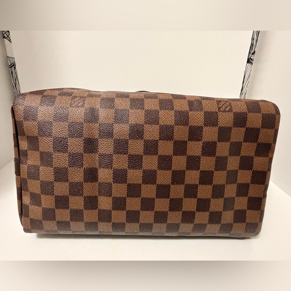 ✨ Authentic Louis Vuitton Speedy 30 Bandoulière – Damier Ebene ✨ - Picture 5 of 15